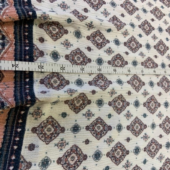 Urban Girl Gauze Tunic Blouse Size Small (S) - Picture 6 of 6